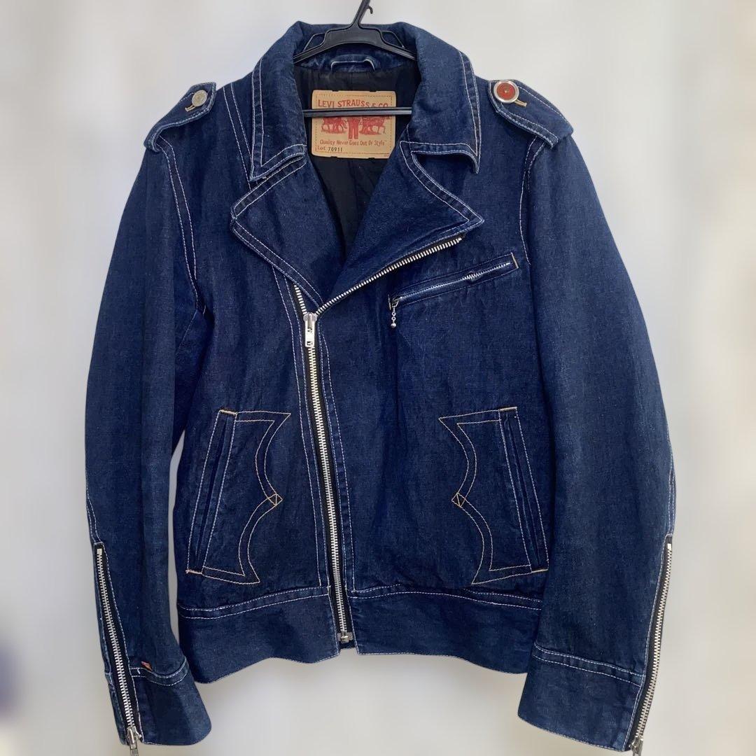 Levi’s 70911 デニム ダブル ライダースジャケット L レアモデル