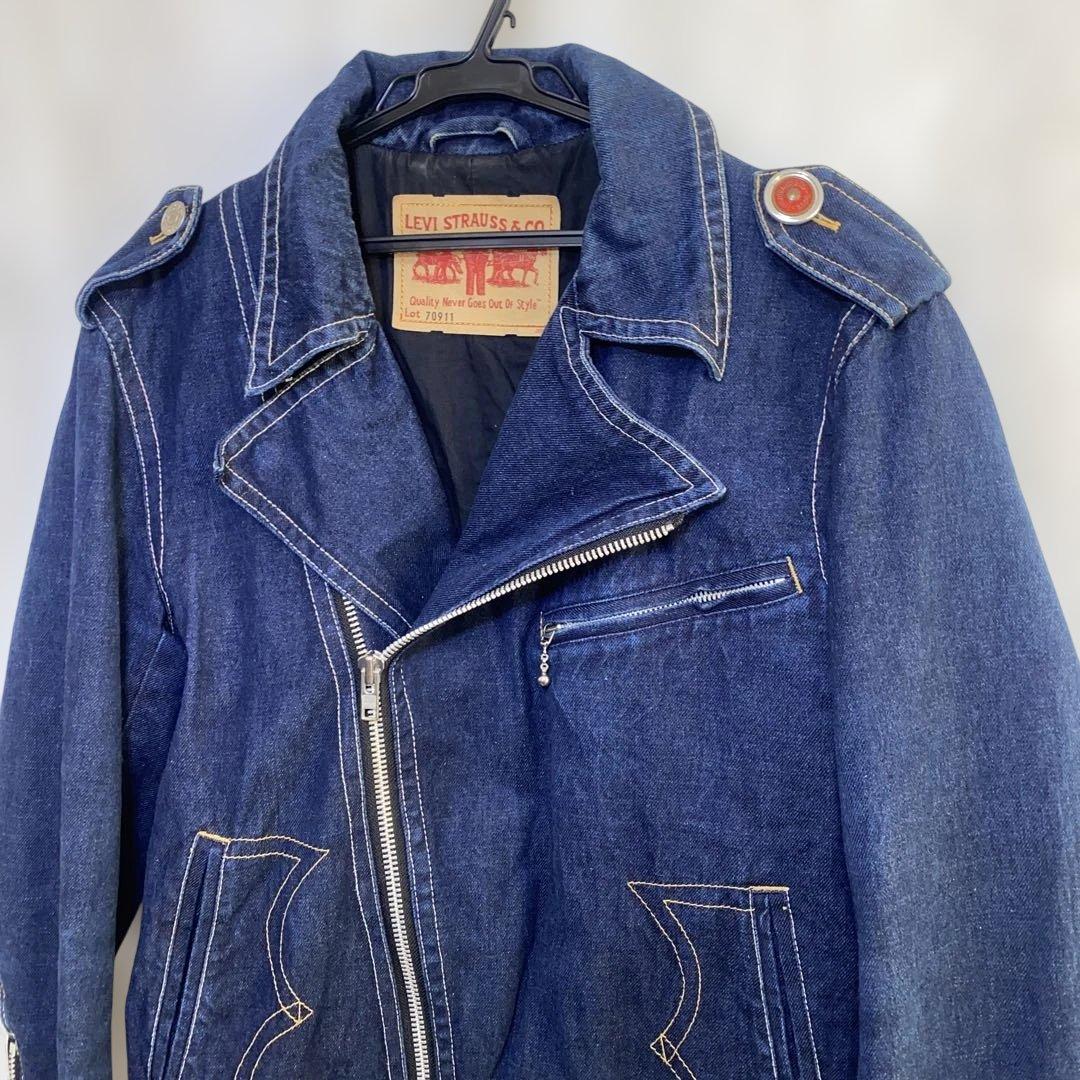 Levi’s 70911 デニム ダブル ライダースジャケット L レアモデル