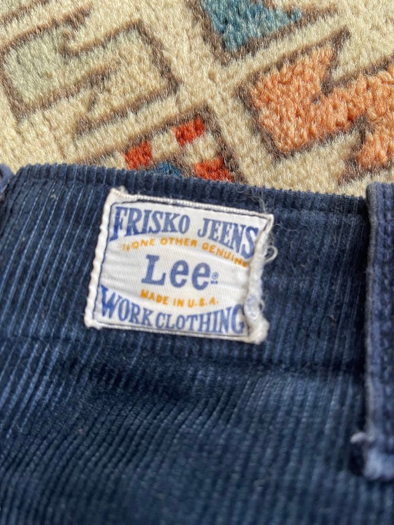 Lee Frisko フリスコ　ネイビー　コーデュロイ　70s vintage