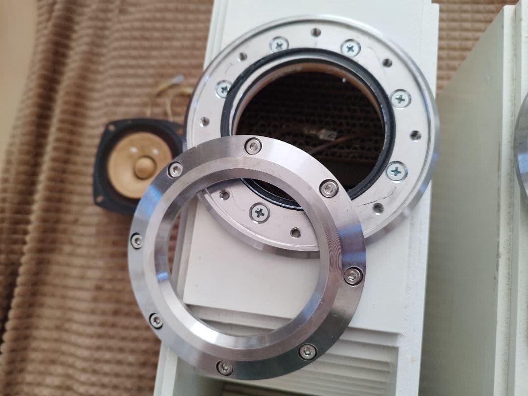 スピーカーリング　8cm　ステンレス製ワンオフ品