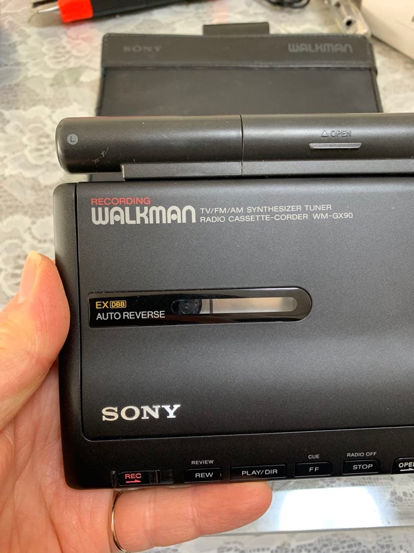 （ジャンク品） SONY WM-GX90 カセットプレーヤー