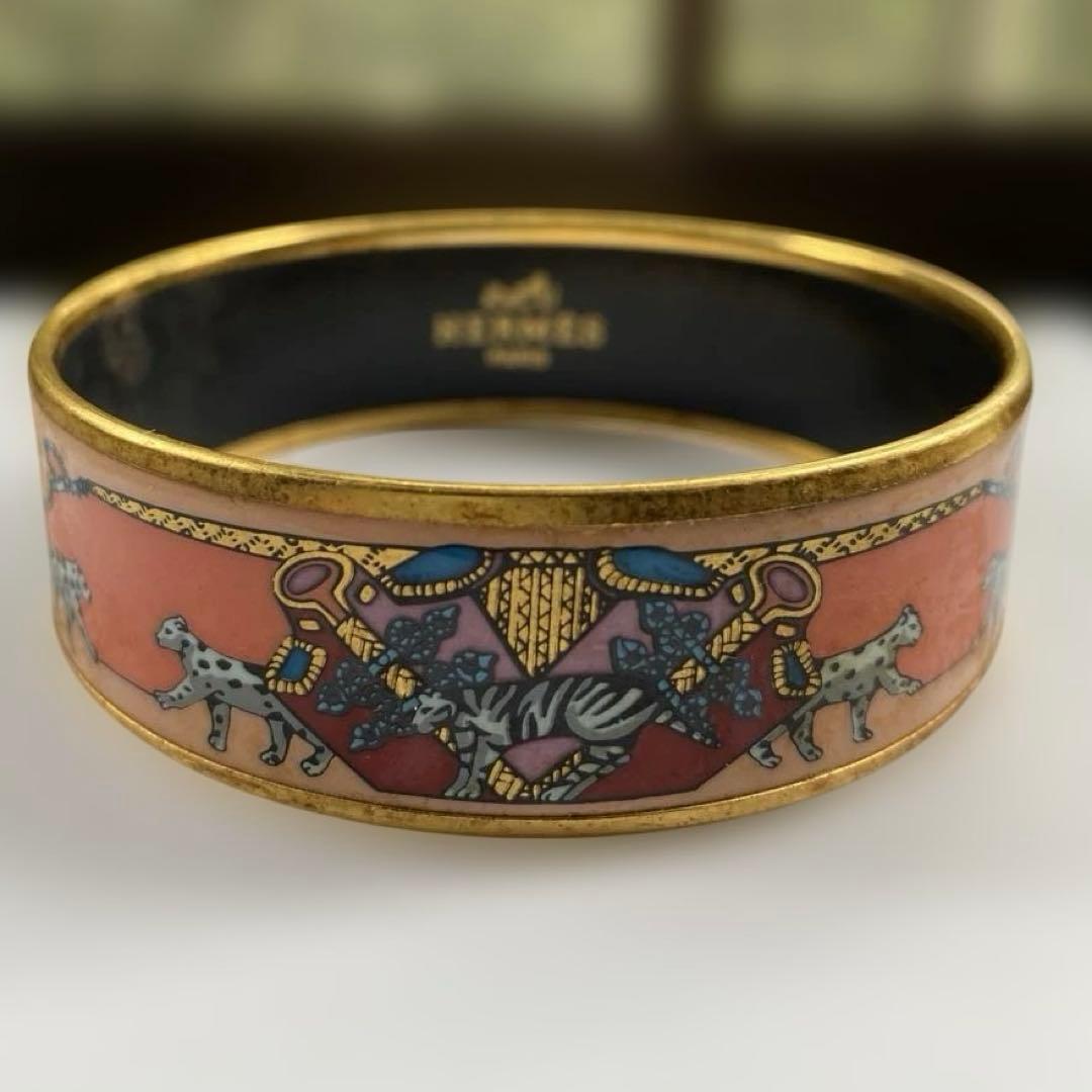 HERMES バングル　エマイユ　ビンデージ