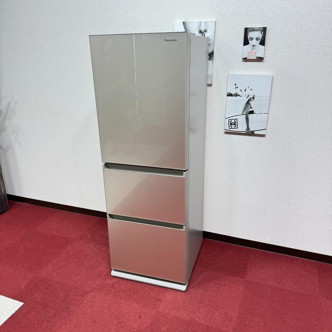 東京23区送料無料　超美品パナソニック2022年製　335L　洗浄/除菌済み