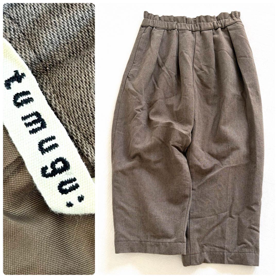 tumugu： ツムグ ▲∵゜ コットンウールパンツ 日本製