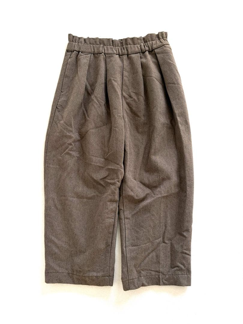 tumugu： ツムグ ▲∵゜ コットンウールパンツ 日本製