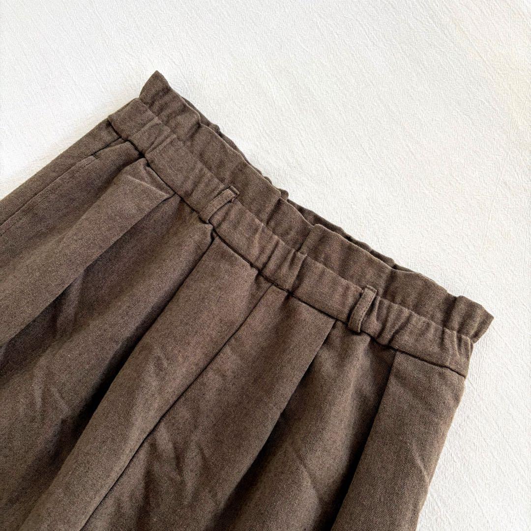 tumugu： ツムグ ▲∵゜ コットンウールパンツ 日本製