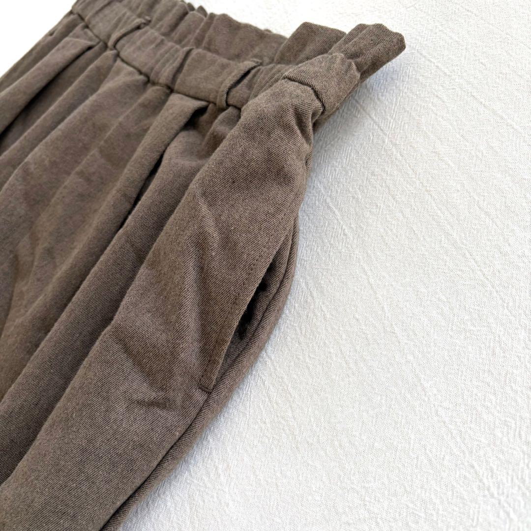 tumugu： ツムグ ▲∵゜ コットンウールパンツ 日本製