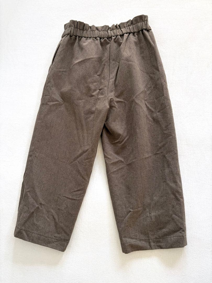 tumugu： ツムグ ▲∵゜ コットンウールパンツ 日本製