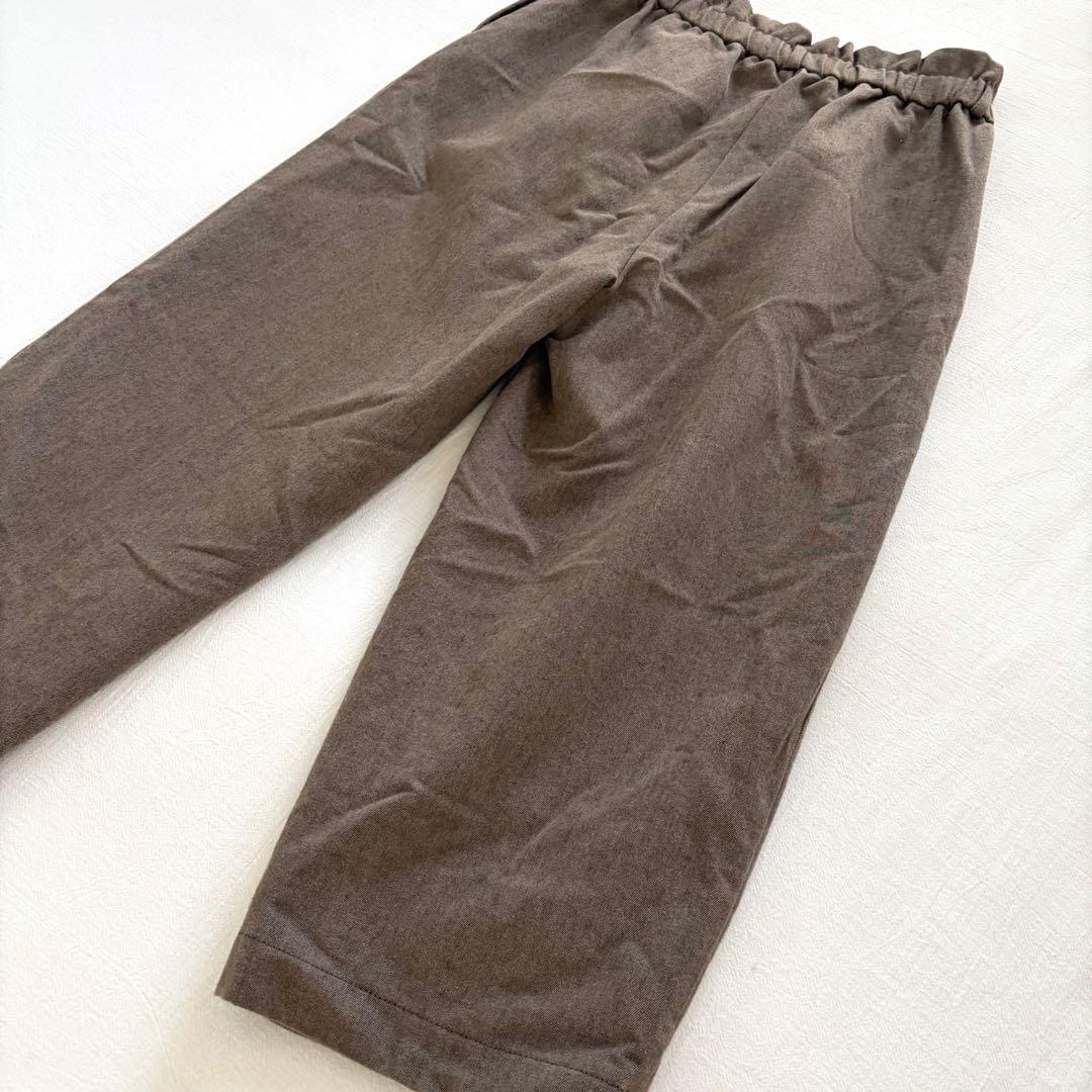 tumugu： ツムグ ▲∵゜ コットンウールパンツ 日本製