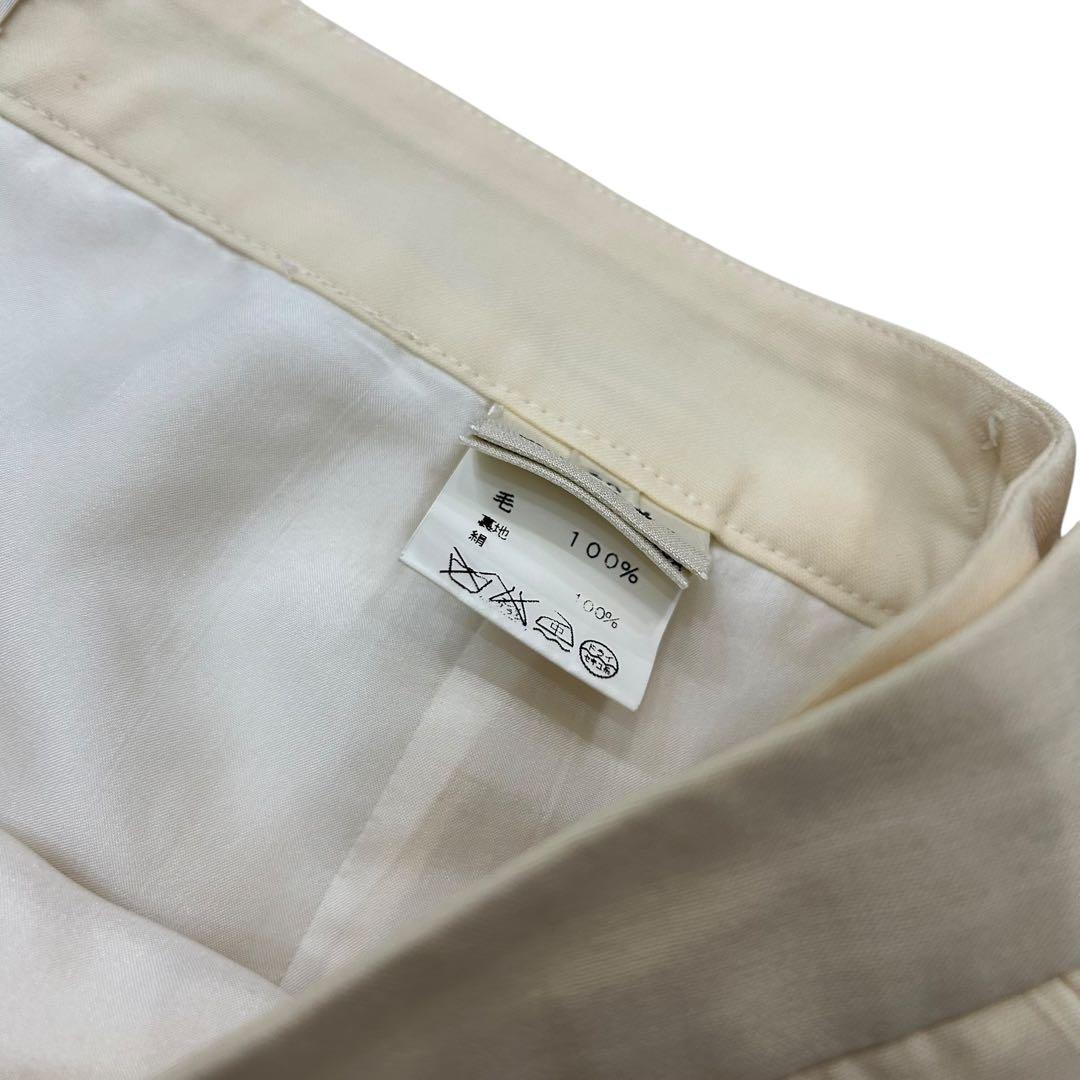 HERMES マルジェラ期 ウール ワイドトラウザー メンズサイズ