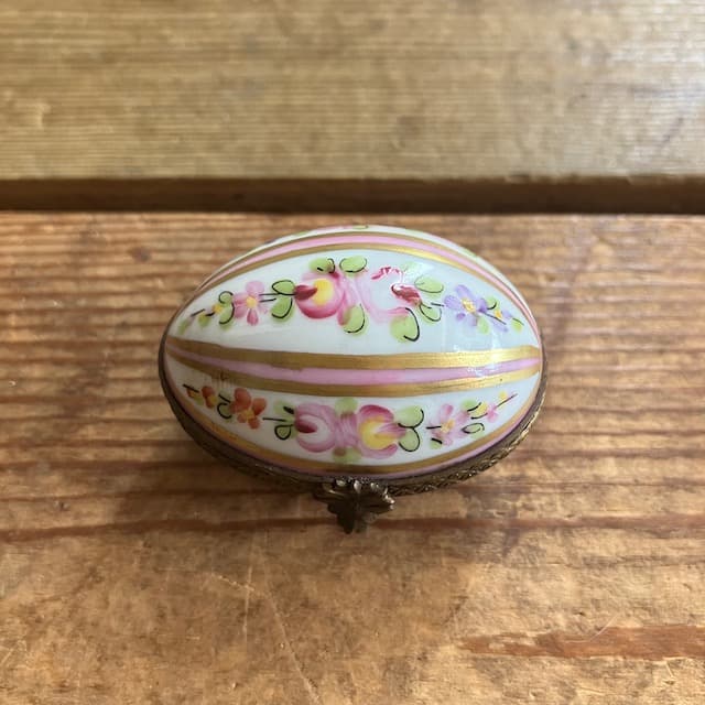 リモージュボックス ハンドペイント フランス製 アンティーク Limoges