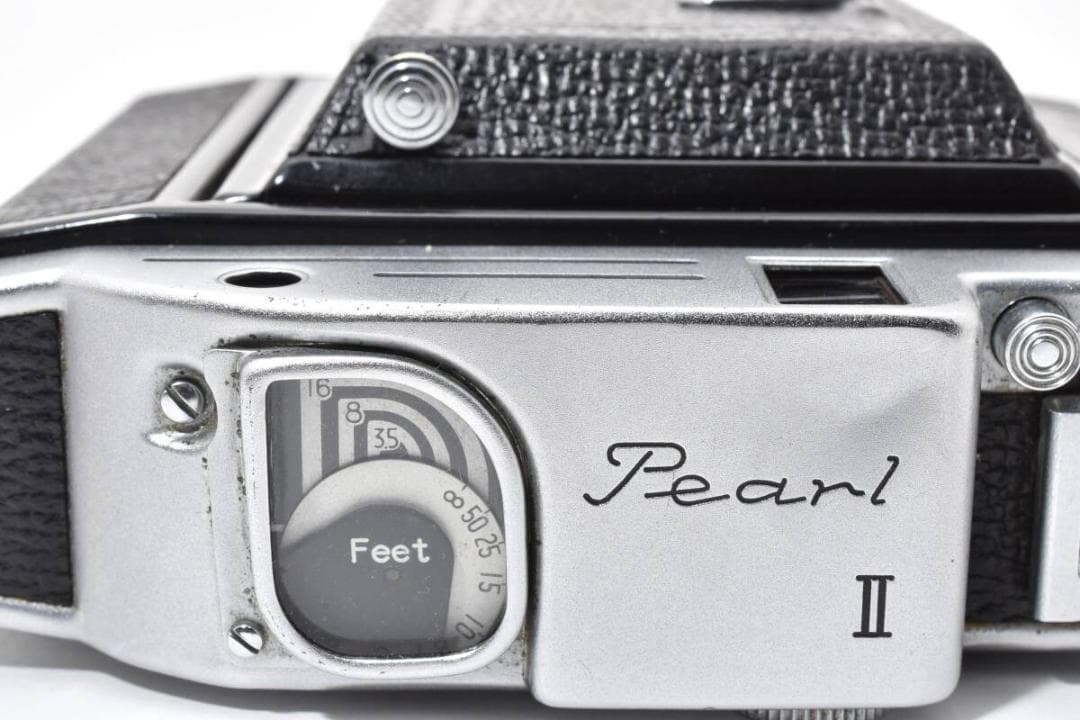 フィルムカメラ KONICA PEARL II HEXAR 75MM F3.5 #1024