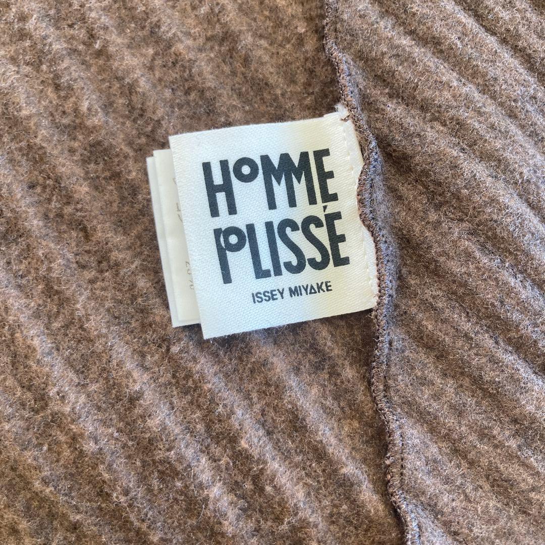 イッセイミヤケ　Homme Plisse 大判ストール