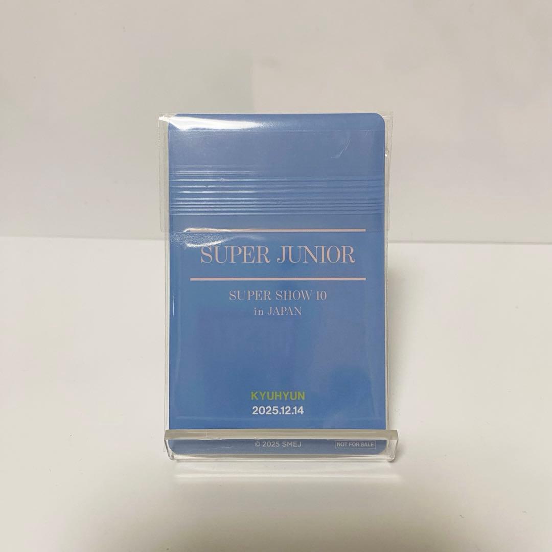 SUPER JUNIOR スパショ10 アプグレ 特典 トレカ