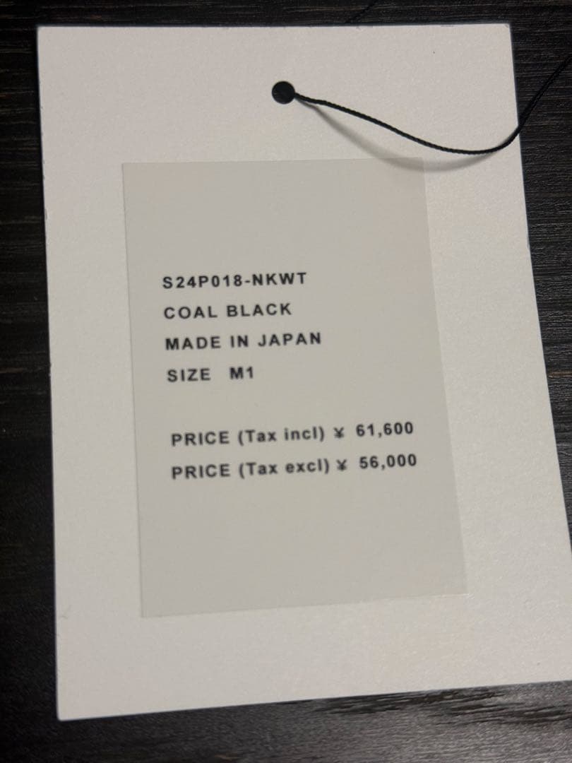 パンツ OVERCOAT Pleated Trouser with Loops M1