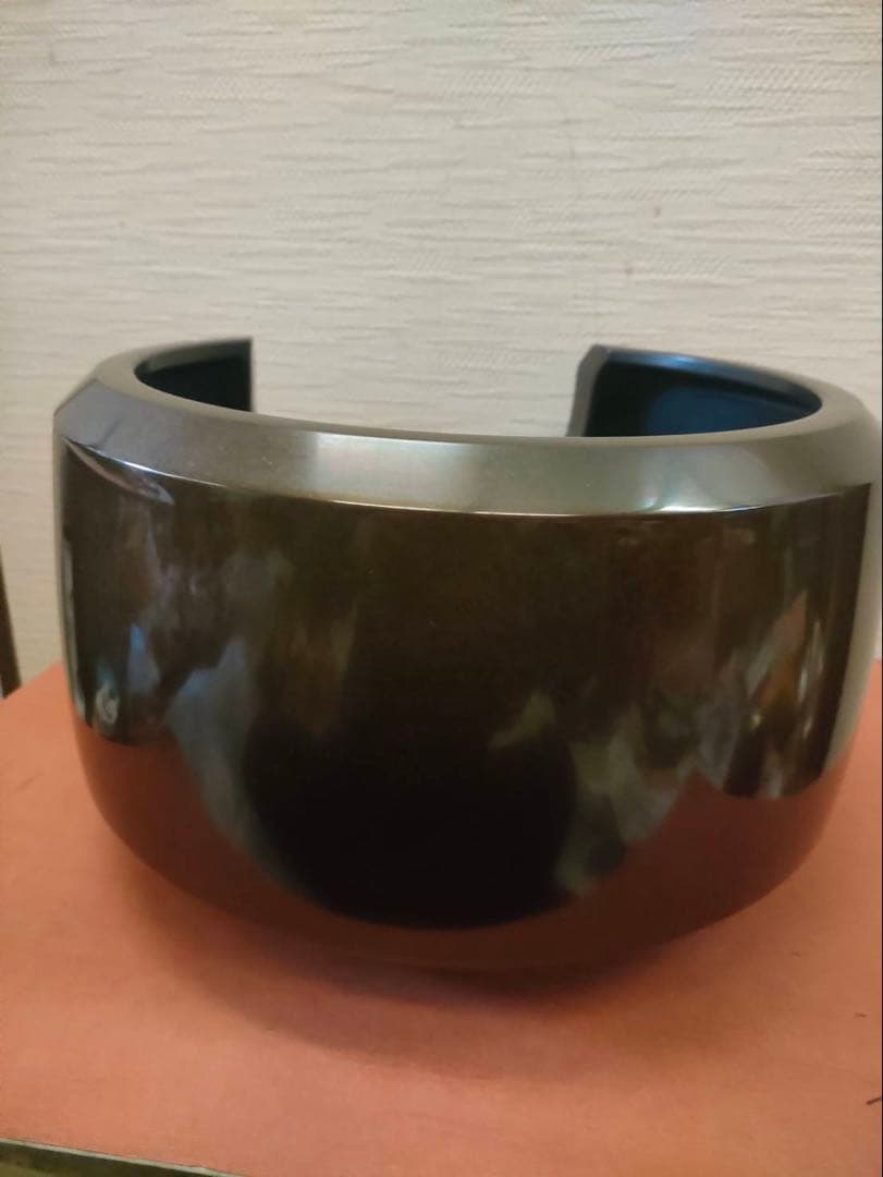 茶道具 銅製 風炉 銘 般若宗勘作 未使用品 五徳付