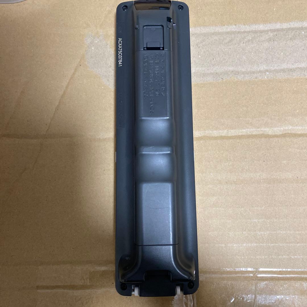 美品　Panasonic パナソニックエアコンリモコン　ACXA75C07841