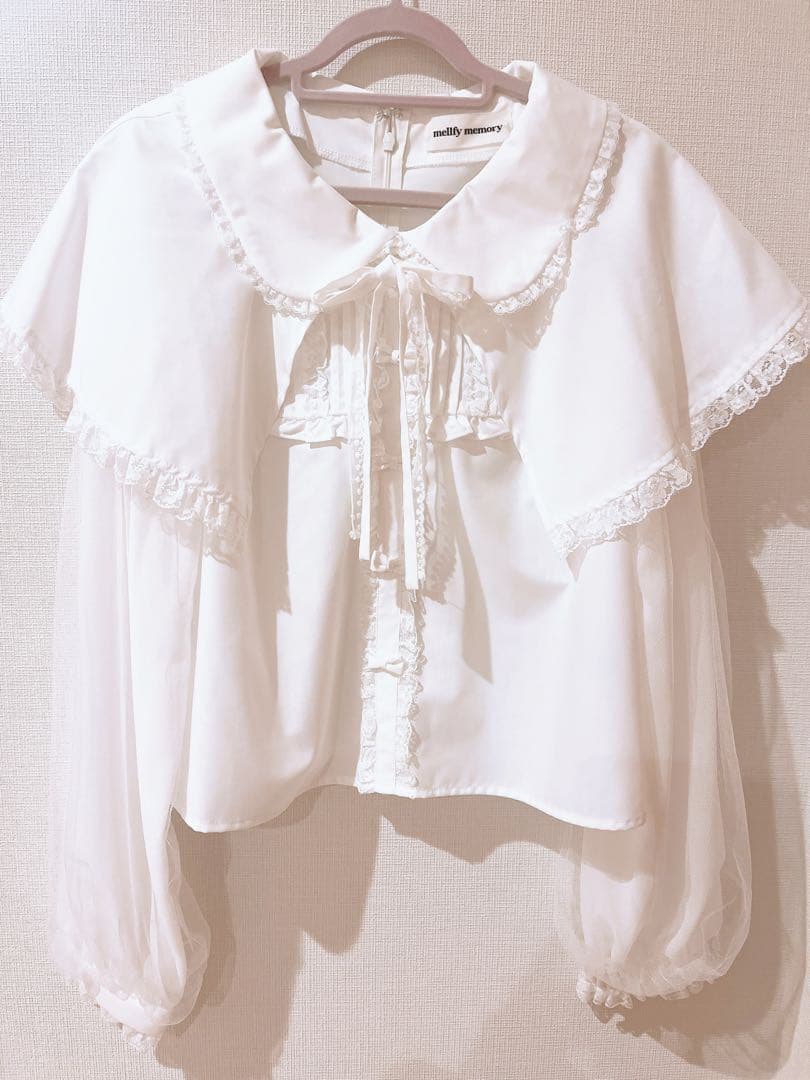 メルメモ♡ケープブラウス