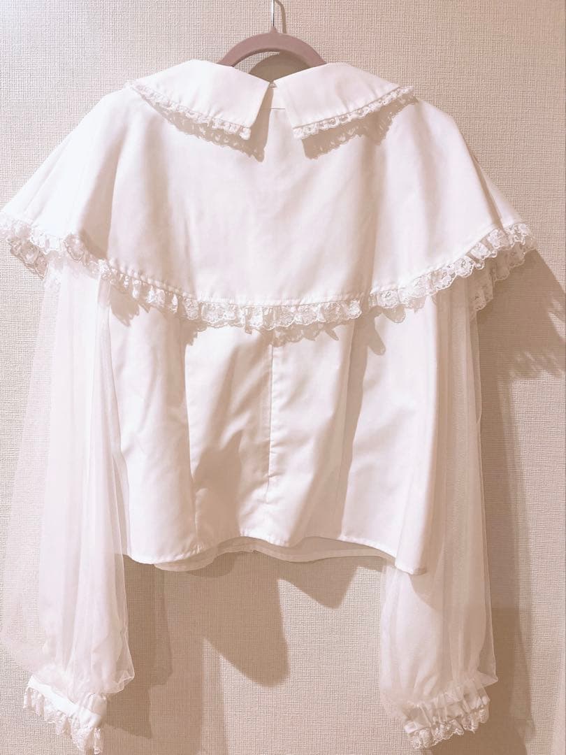 メルメモ♡ケープブラウス