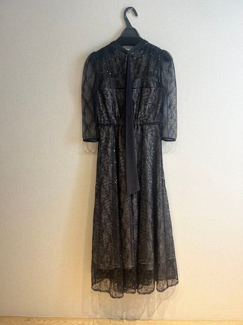 SNIDEL(スナイデル) スパークルレースドレス