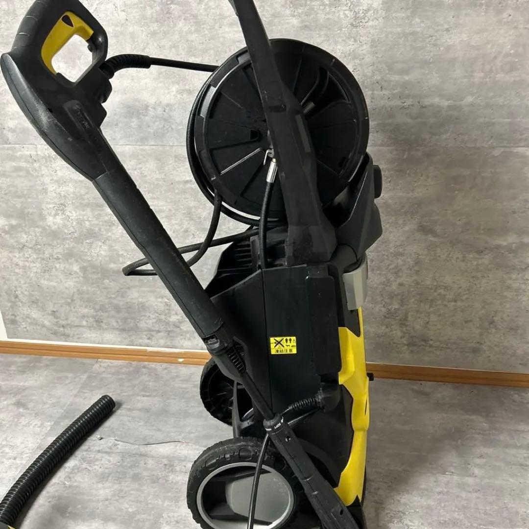 KARCHER K5 サイレントホームキット高圧洗浄機本体とアクセサリー多数