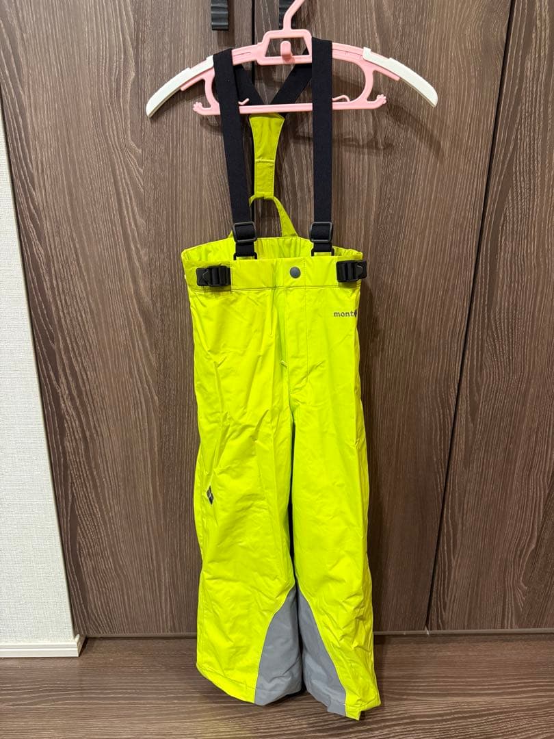 モンベル　mont-bell　スキーウェア上下　110　手袋　7-9