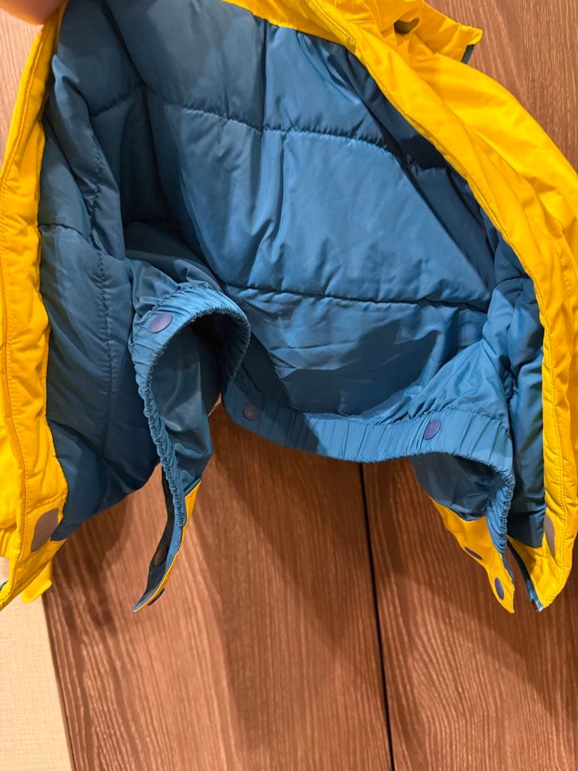 モンベル　mont-bell　スキーウェア上下　110　手袋　7-9