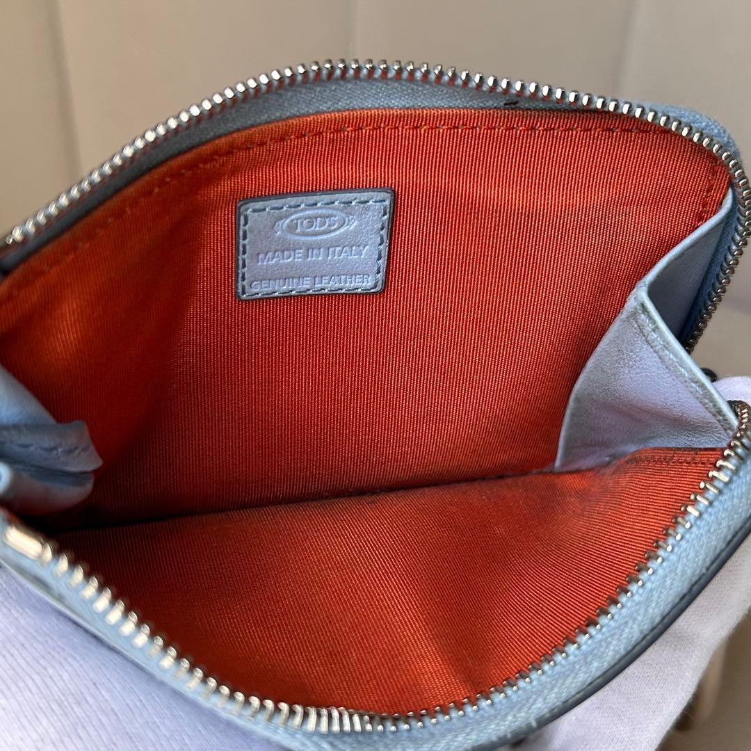 TOD'S トッズ ケース ブルー
