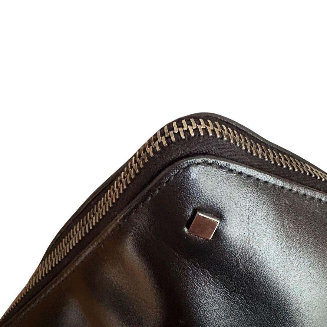 GUCCI 本革　ビジネスバッグ 黒 超軽量 A4可　オールレザー　美品　グッチ