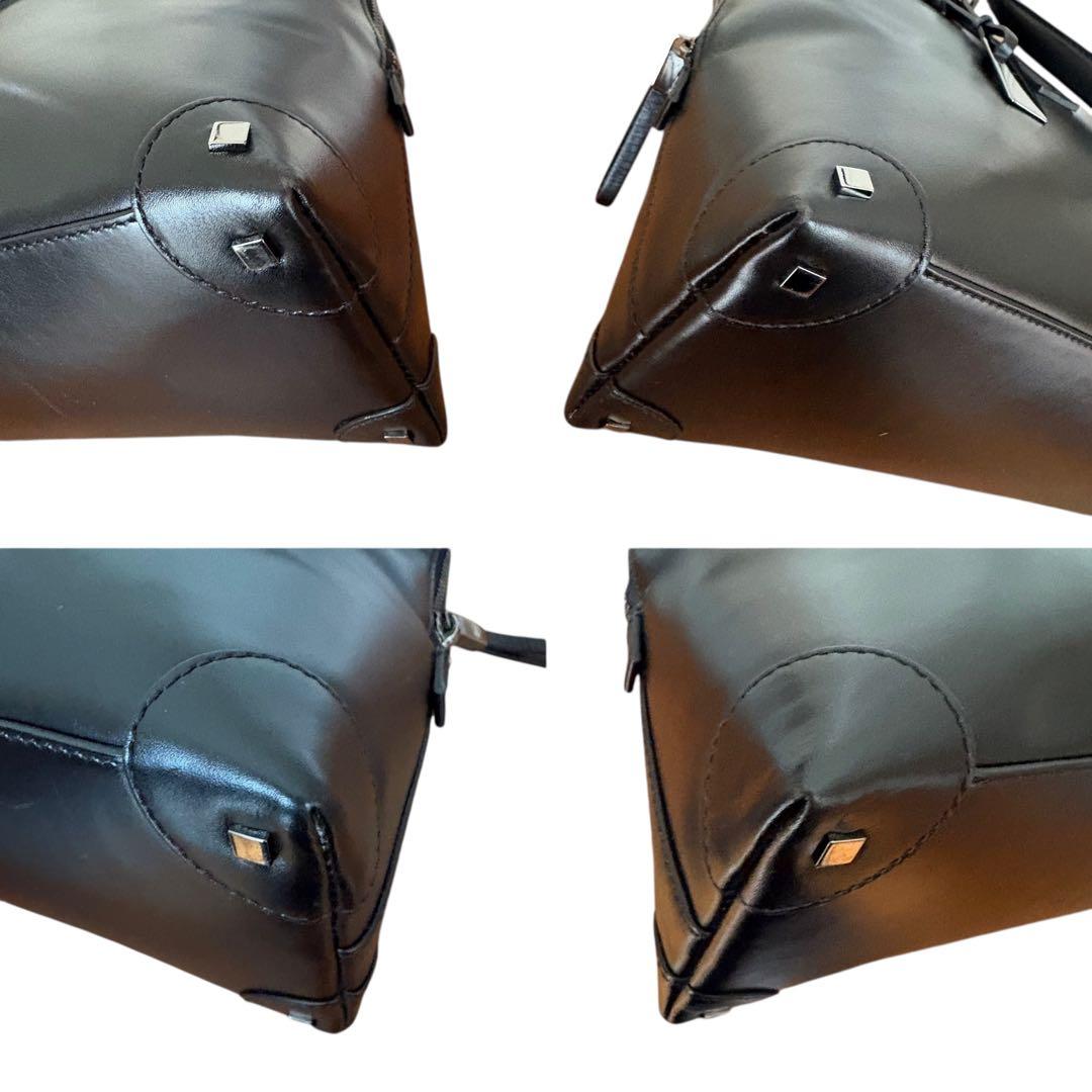 GUCCI 本革　ビジネスバッグ 黒 超軽量 A4可　オールレザー　美品　グッチ