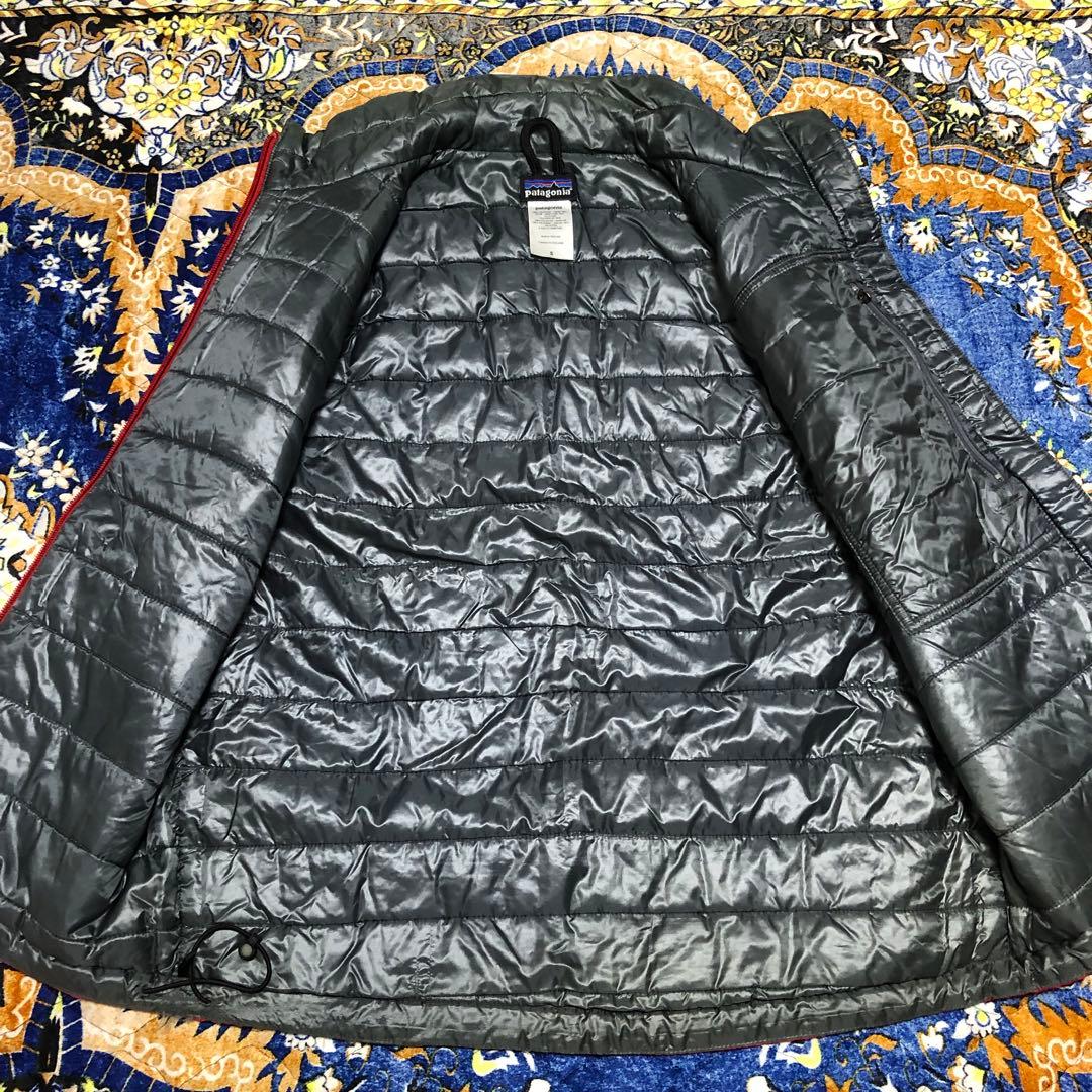 パタゴニア　パフボールベスト　赤