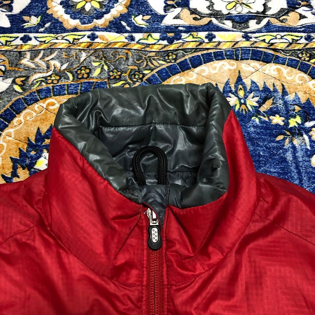 パタゴニア　パフボールベスト　赤