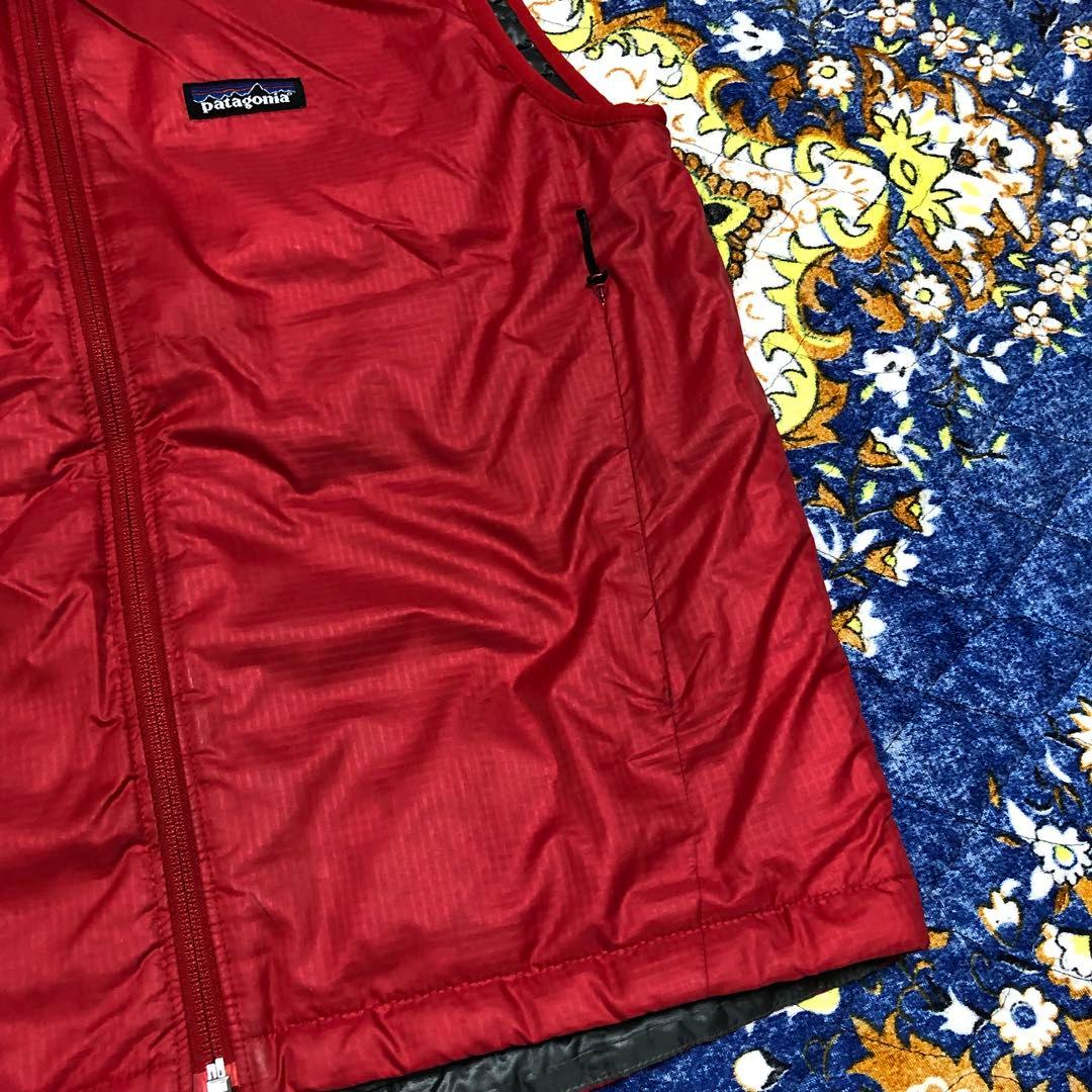 パタゴニア　パフボールベスト　赤