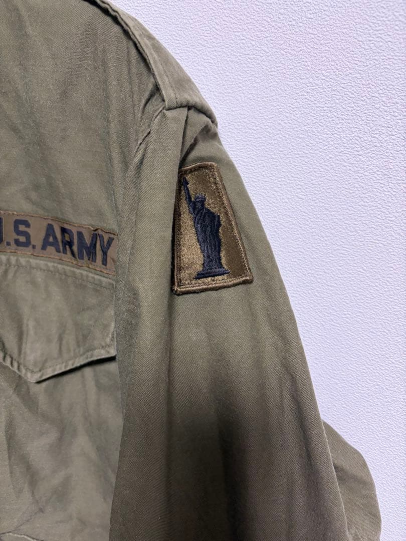 アメリカ軍実物　M-65フィールドジャケット　アルミジップ2nd