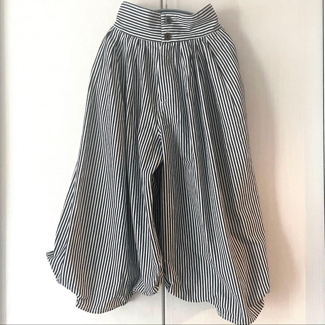 【美品】セールChloe クロエ コレクション ヒッコリーデニムワイドパンツ