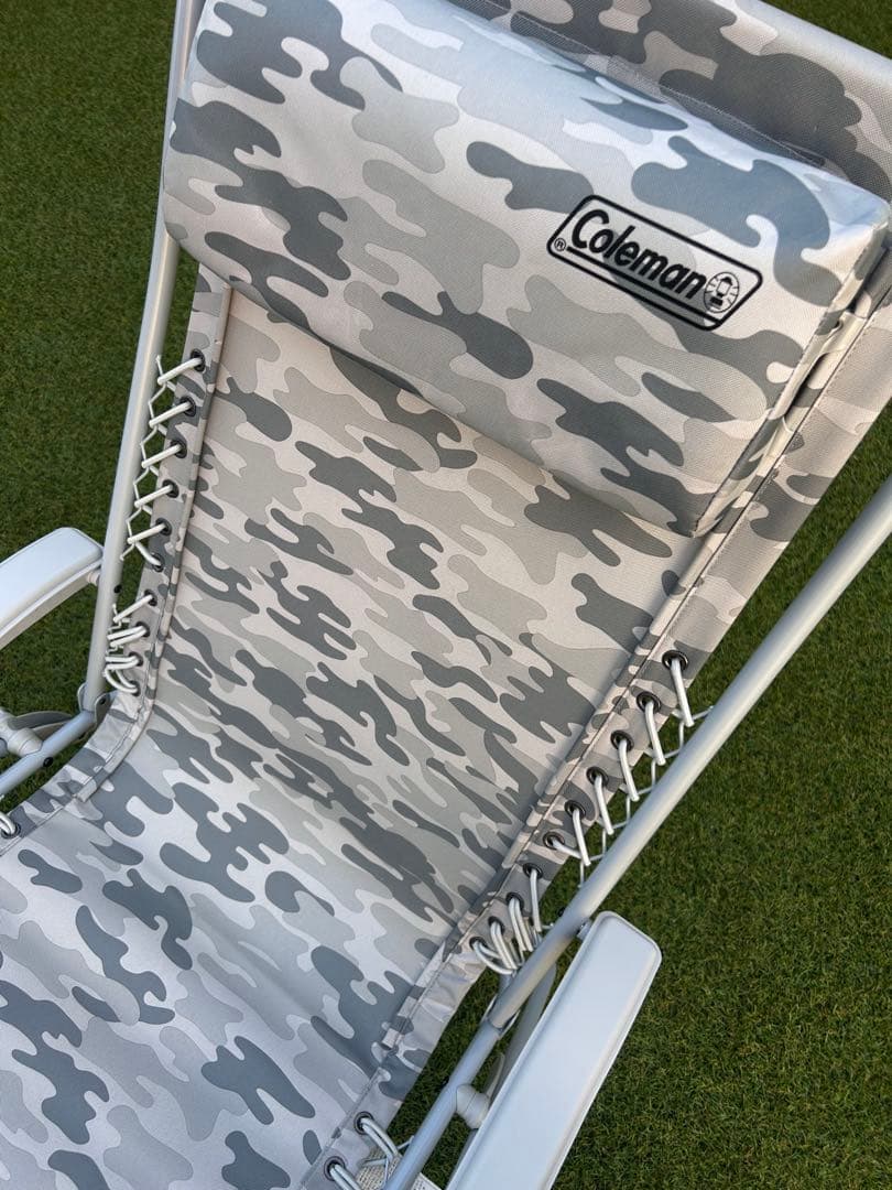 超美品 希少 Coleman コールマン　インフィニティチェア　カモフラージュ