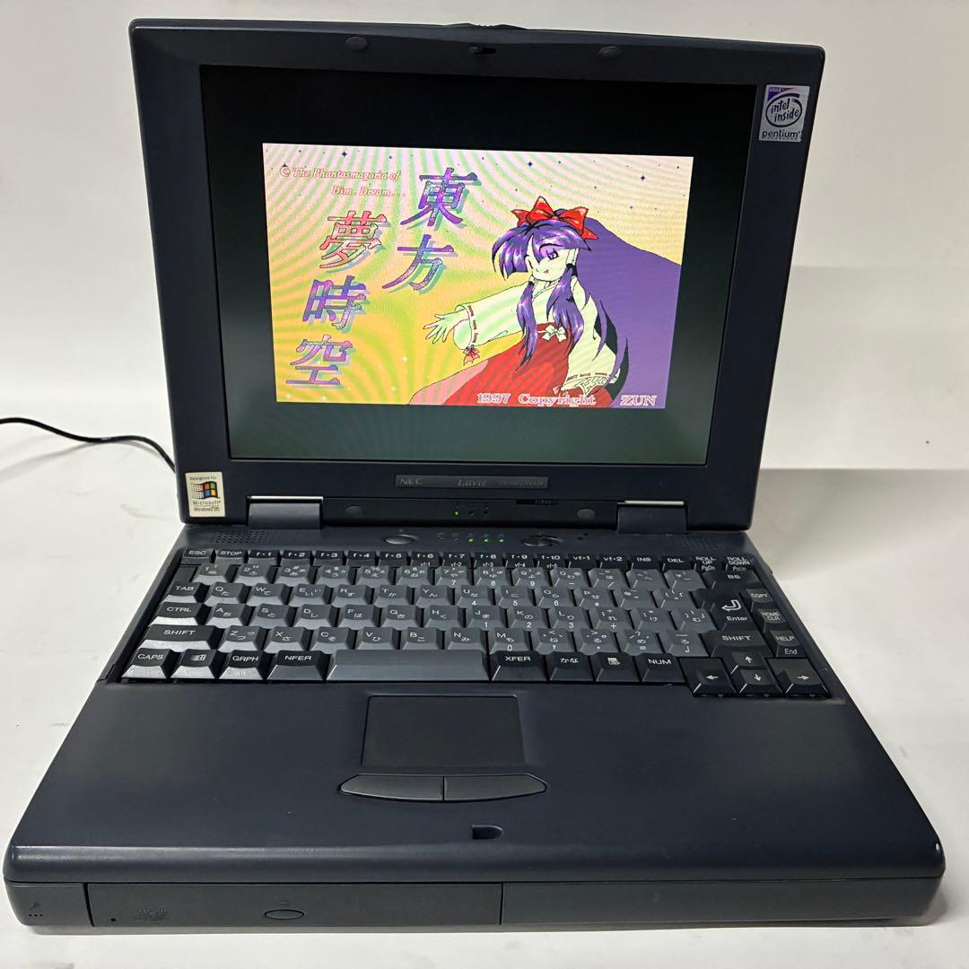 NEC PC-9821 Nw150 昭和レトロ ゲーム MS-DOS 東方