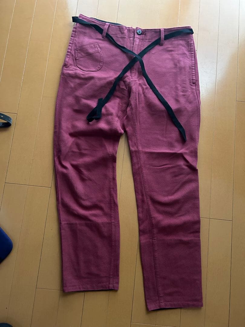 アンダーカバー18ss未使用チノパン！