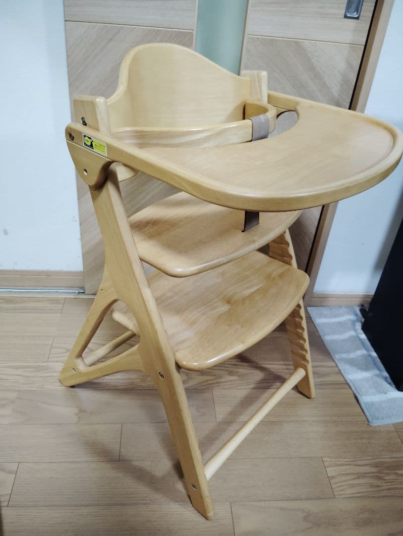 【極美品✨️】 大和屋 アッフルチェア ピュアナチュラル テーブル+股ガード付