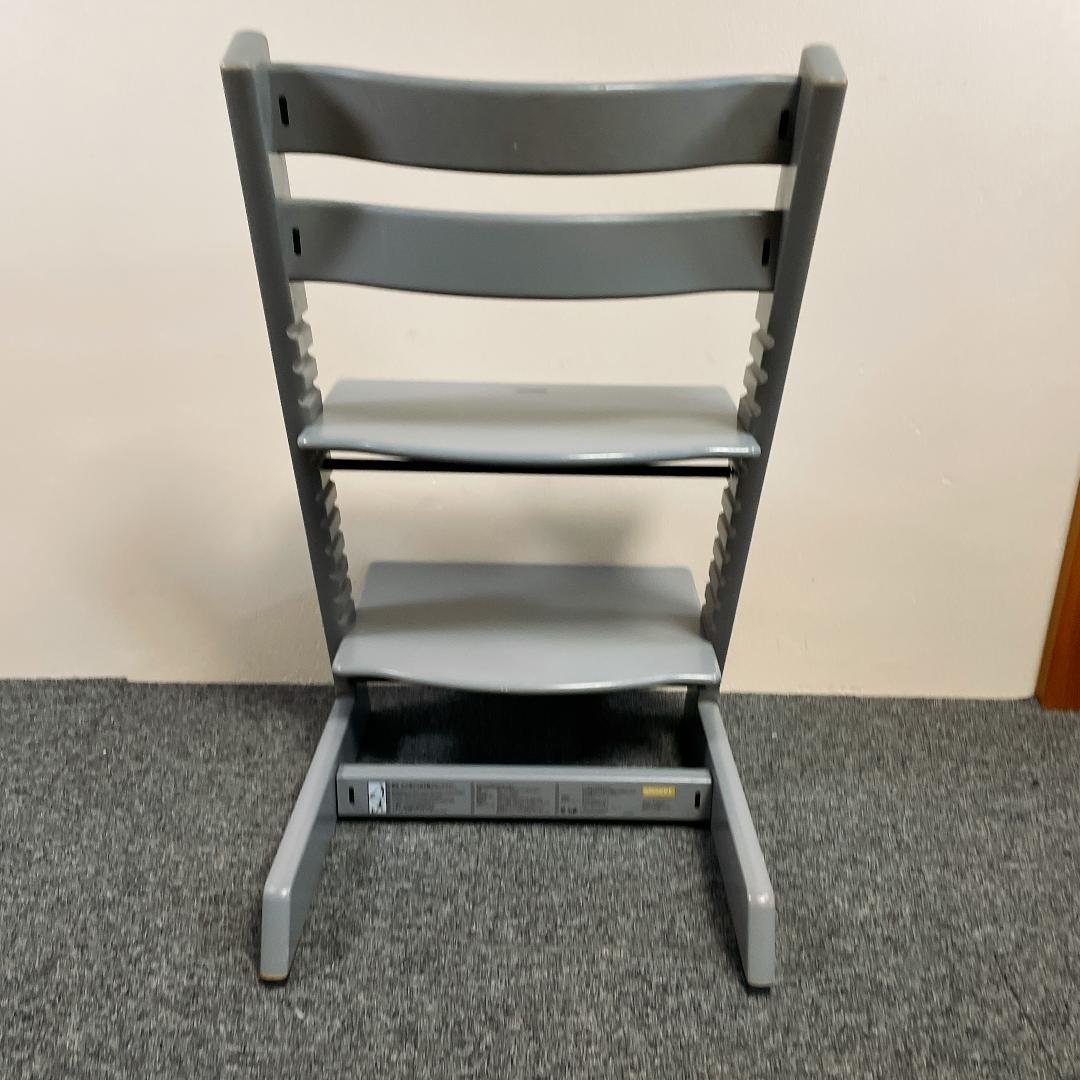 希少　STOKKE シリアル4 グレー ハイチェア