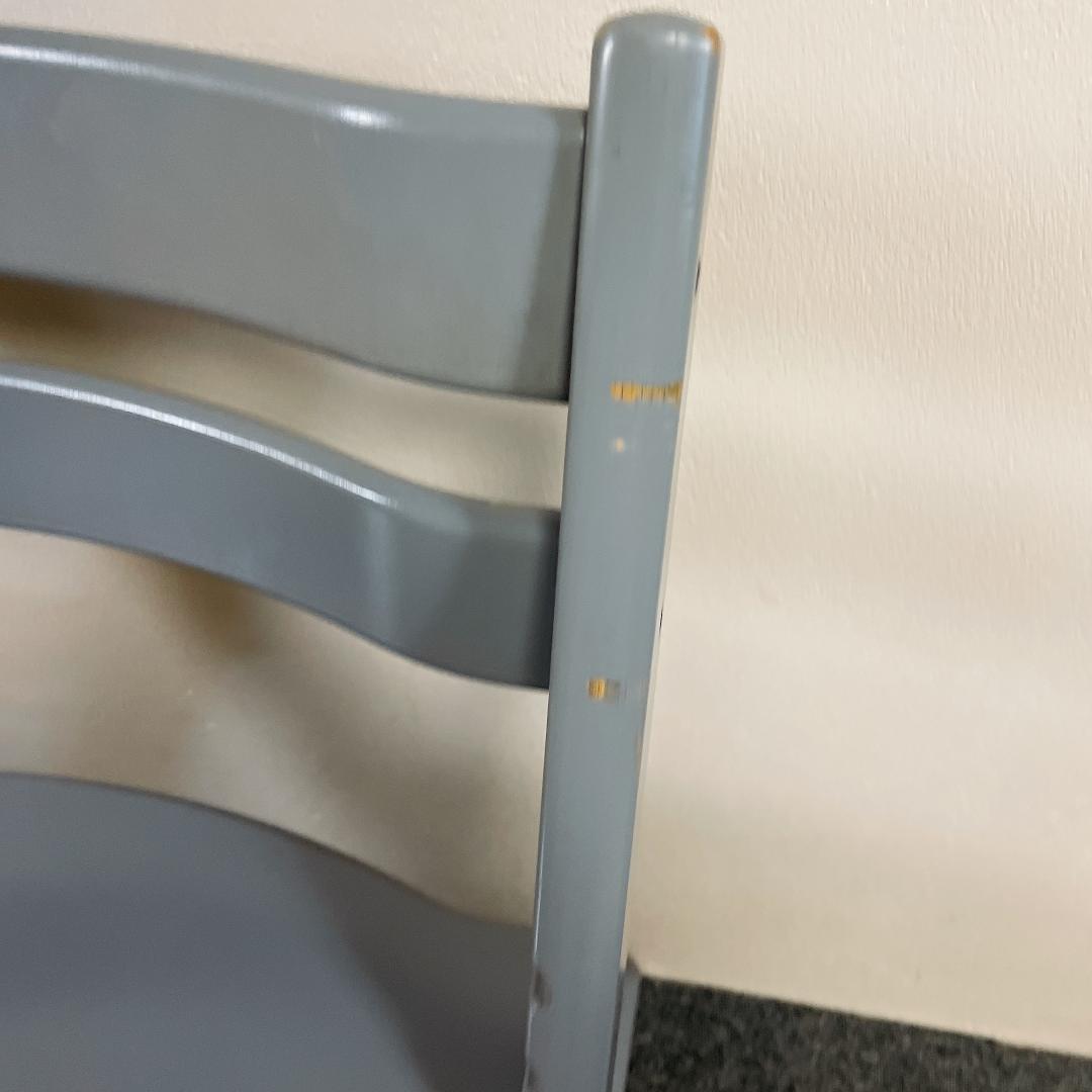 希少　STOKKE シリアル4 グレー ハイチェア