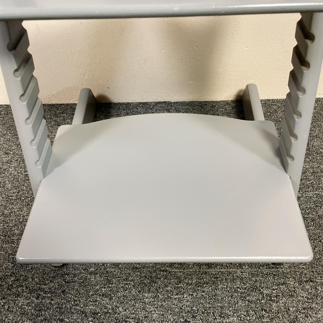 希少　STOKKE シリアル4 グレー ハイチェア