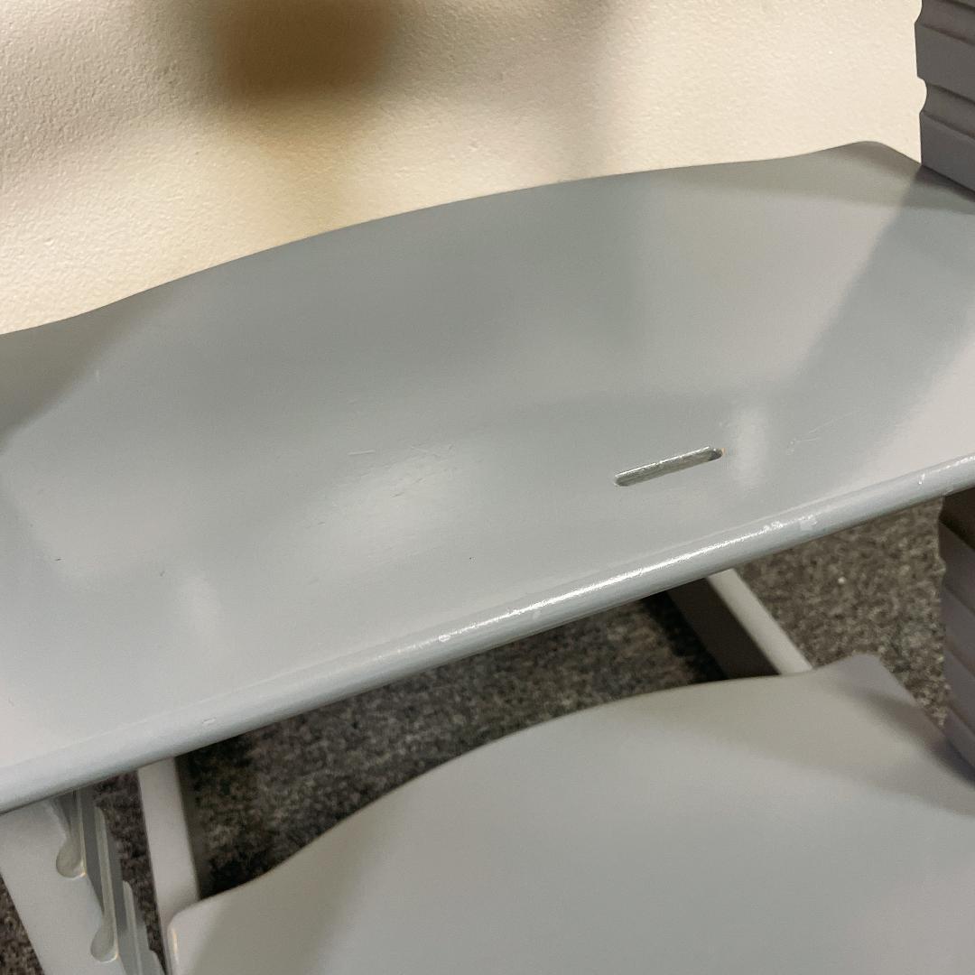 希少　STOKKE シリアル4 グレー ハイチェア
