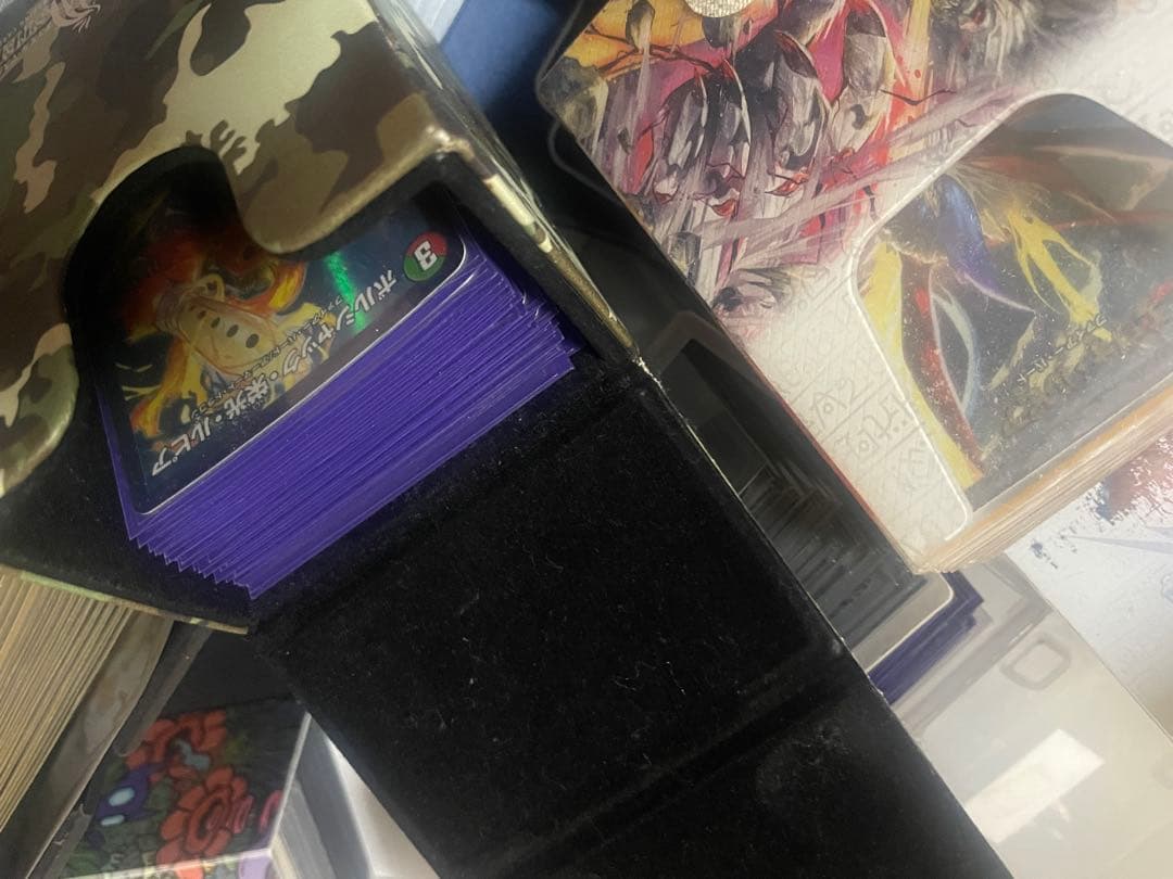 ポケモンカードやデュエマ プレイマットとケースセット 引退品