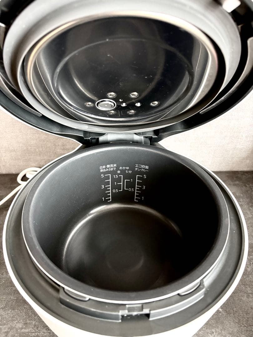 Panasonic SR-R10A 炊飯器 ホワイト