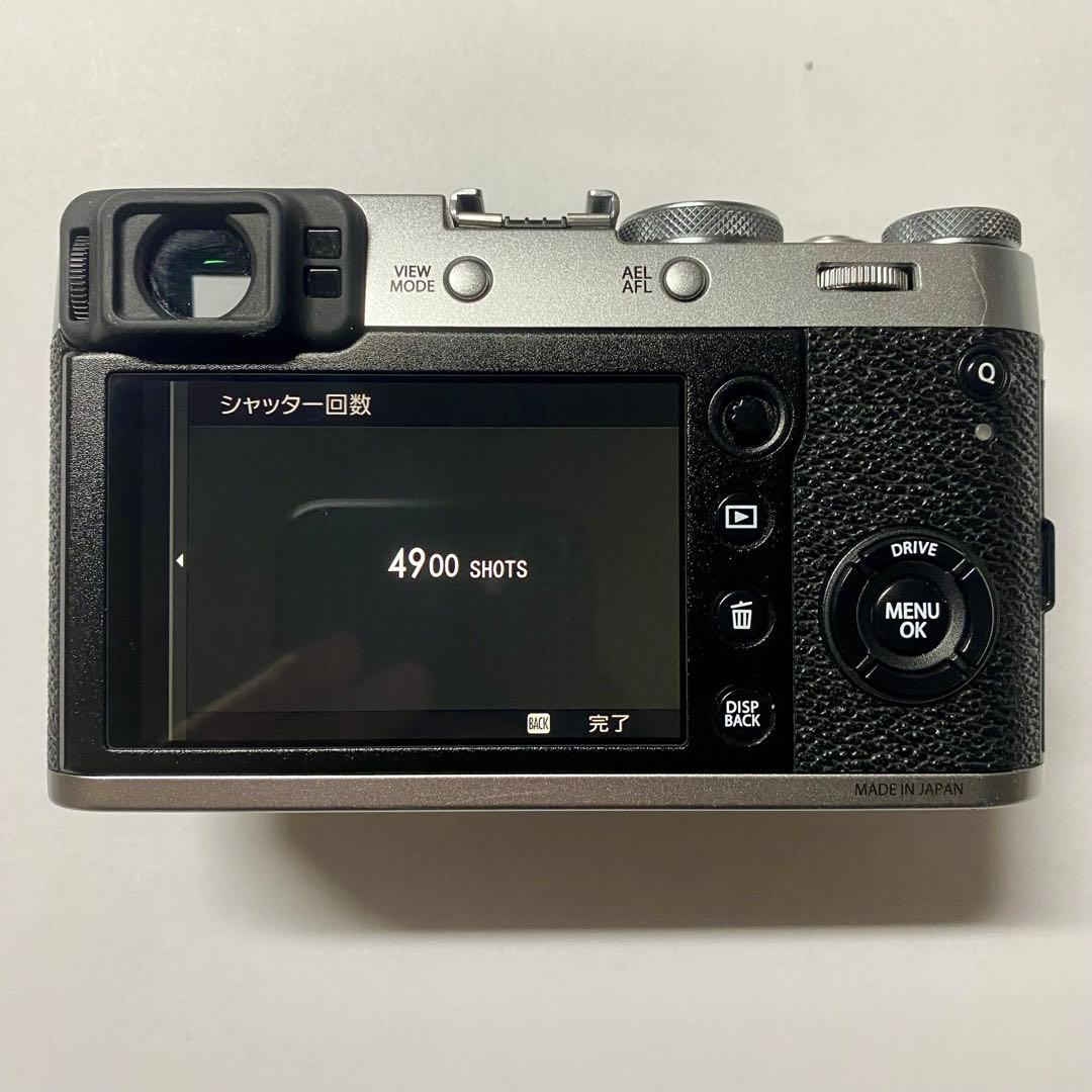 【訳アリ】FUJIFILM X100F ショット数4900