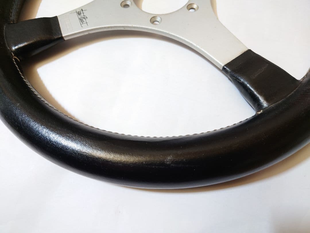 momo モモ　ジャッキースチュワート　ステアリング　旧車　当時物