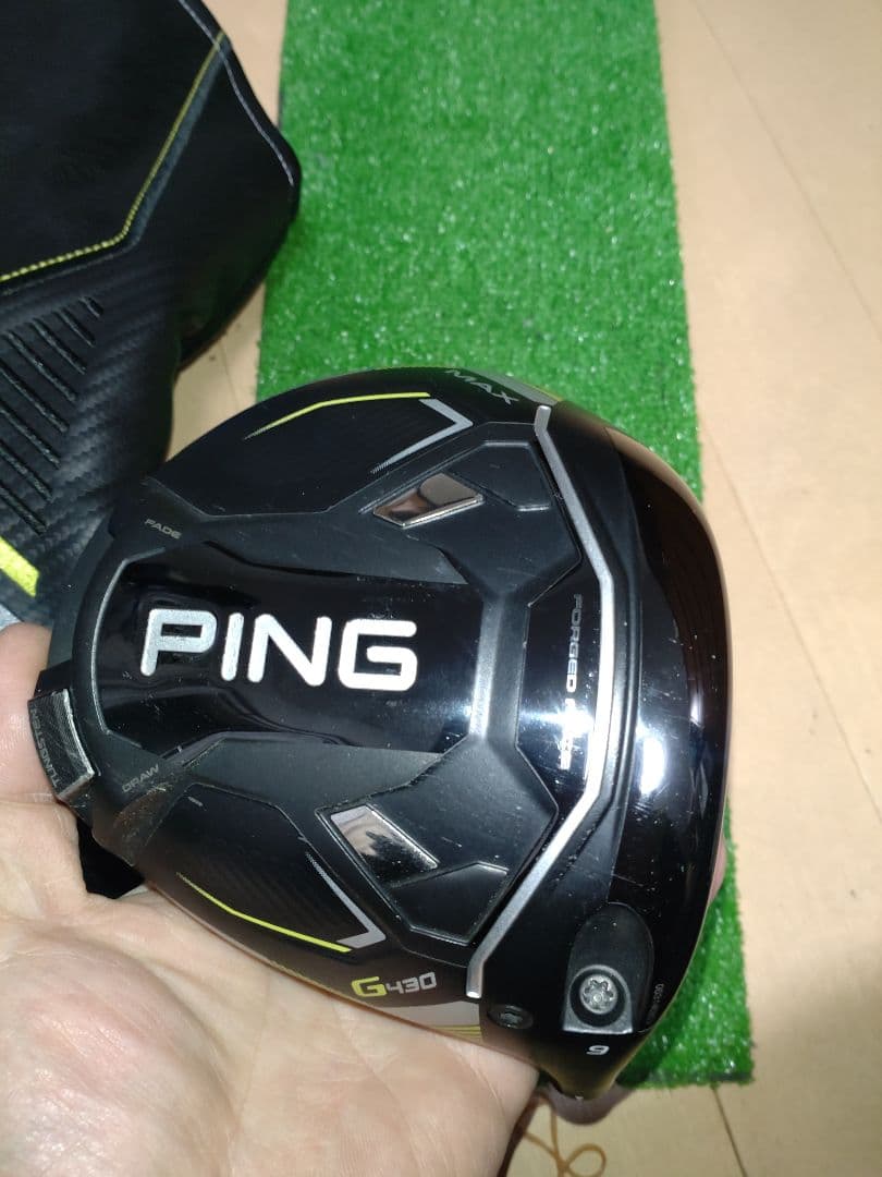 PING ピン　G430 MAX マックス　9° ヘッドのみ