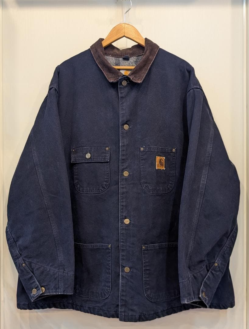carhartt　ミシガンチョアコート　USA製　00s　ブランケットライニング