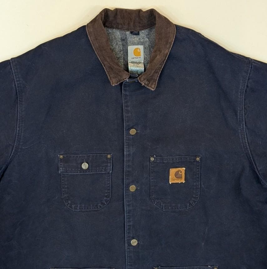 carhartt　ミシガンチョアコート　USA製　00s　ブランケットライニング